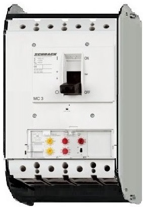 MC3-4A- 50N-VE630 In=630A, Ir=0,5-1In,Isd=2-10Ir, 4P 50кА Авт.выкл, DER расцепитель+выкатной модуль