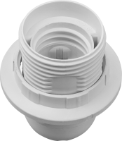 Патрон электрический Navigator 71 603 NLH-PL-R1-E27 пластик люстровый с кольцом