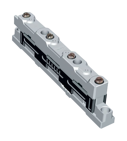 Держатель шин 3полюса серии WR до 630A для системы 60мм наружное крепление