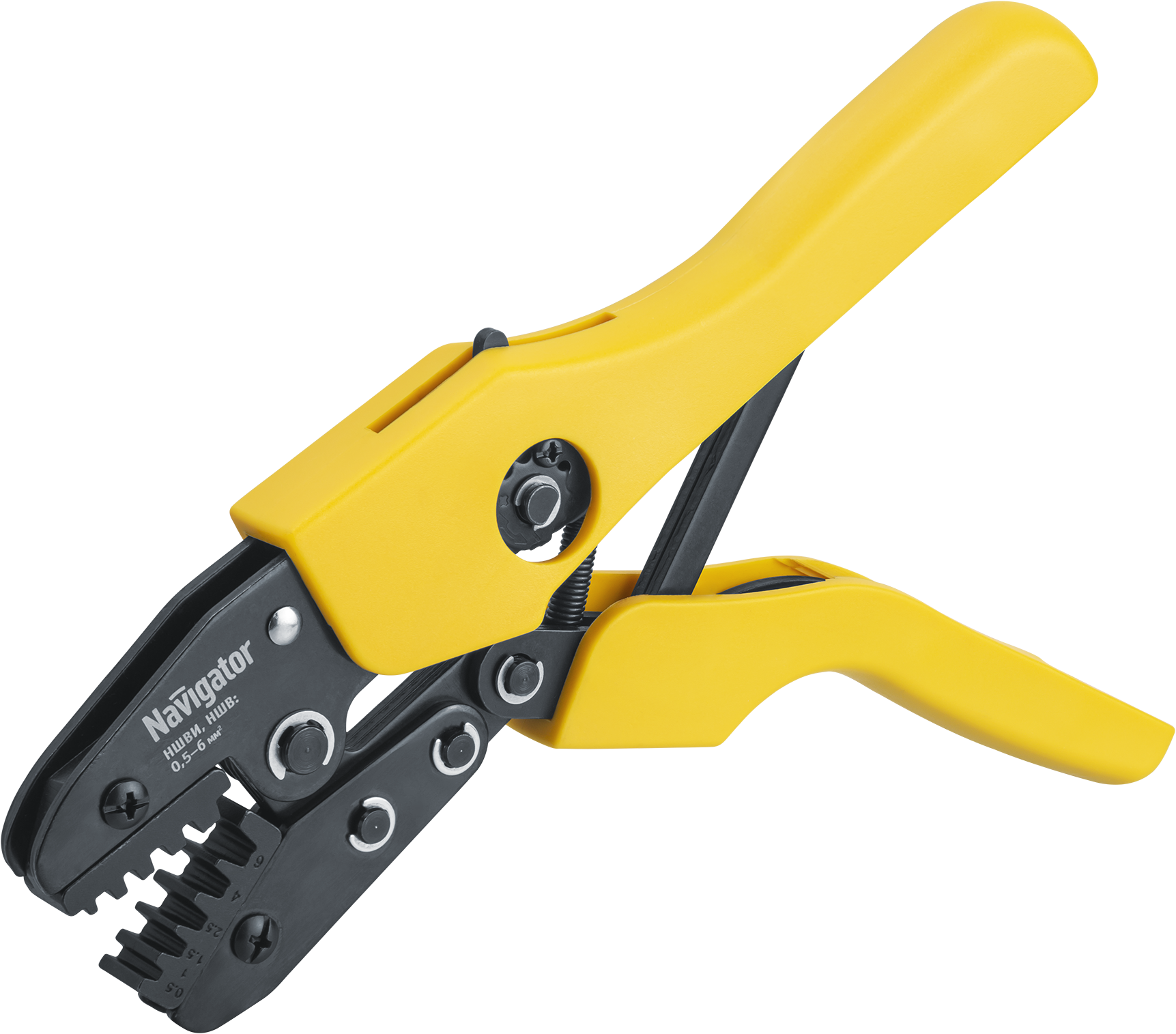 Пресс-клещи Navigator 80 379 NHT-Pkv01-M-6 (для втулочных, 6 мм2)