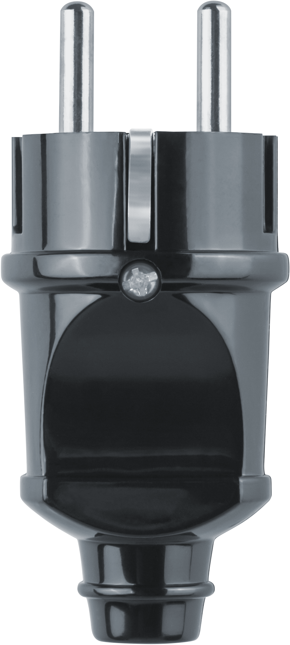 Вилка штепсел. прямая с/з черная NCA-PL02-16A-E-BL 61 360 Navigator,РФ