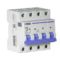 FMB-B 6kA 4P 06 х-ка B Автоматический выключатель