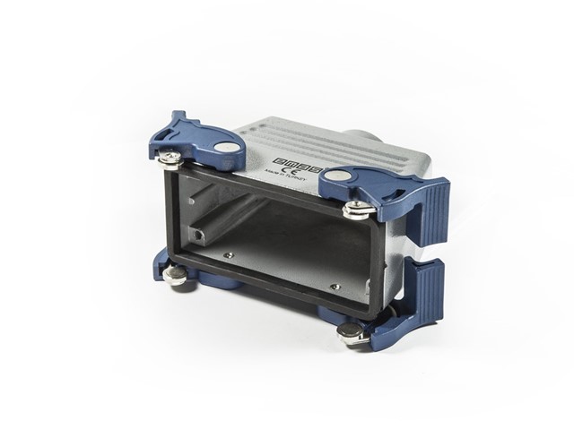 EB-M- 16-GU-30 Корпус пустой переносной 16 выводов 16А верхний ввод 4 фиксатора