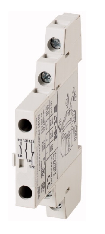 Блок-контакт для BE5 вспомогательный 2но+1нз боковой монтаж