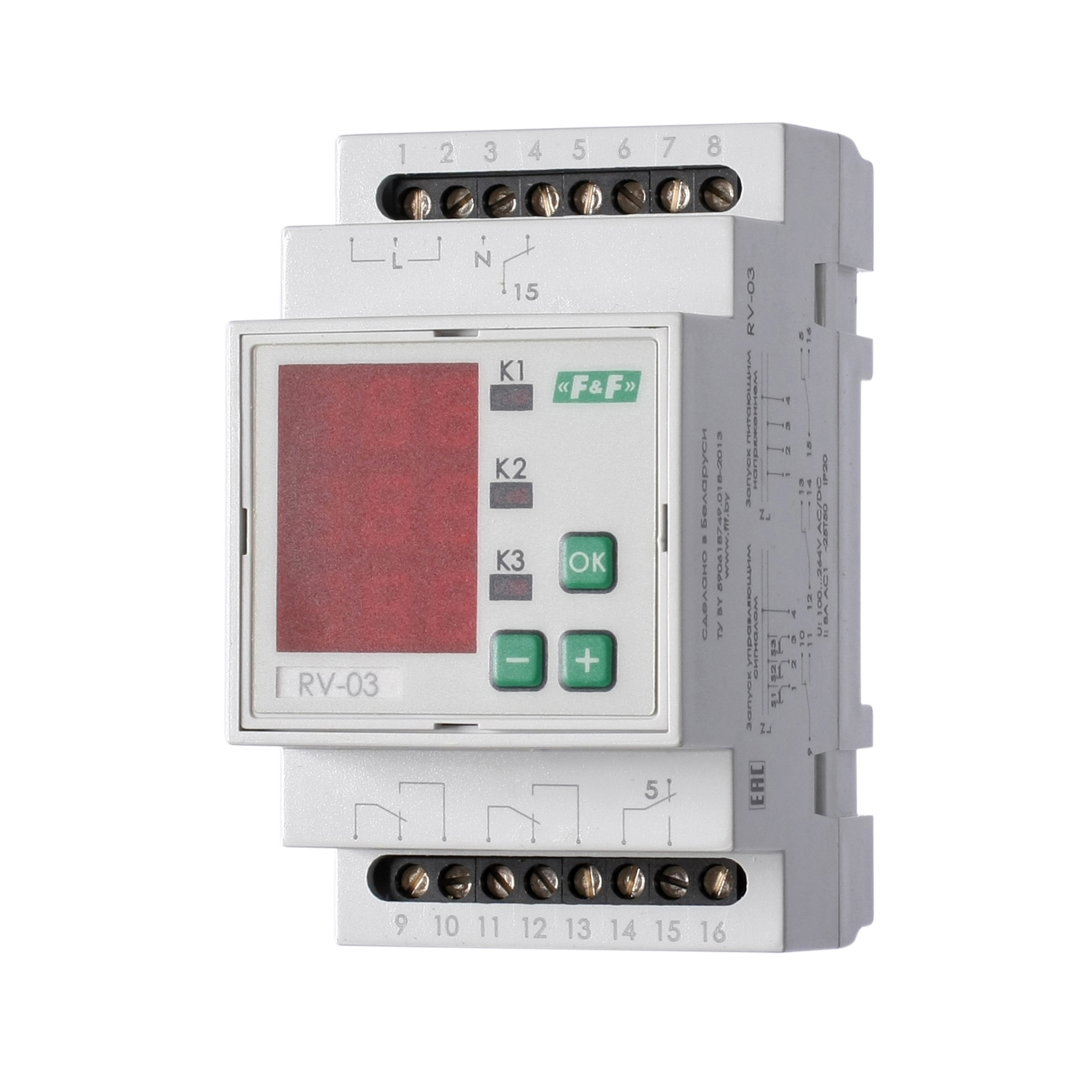 Реле времени программируемое RV-03