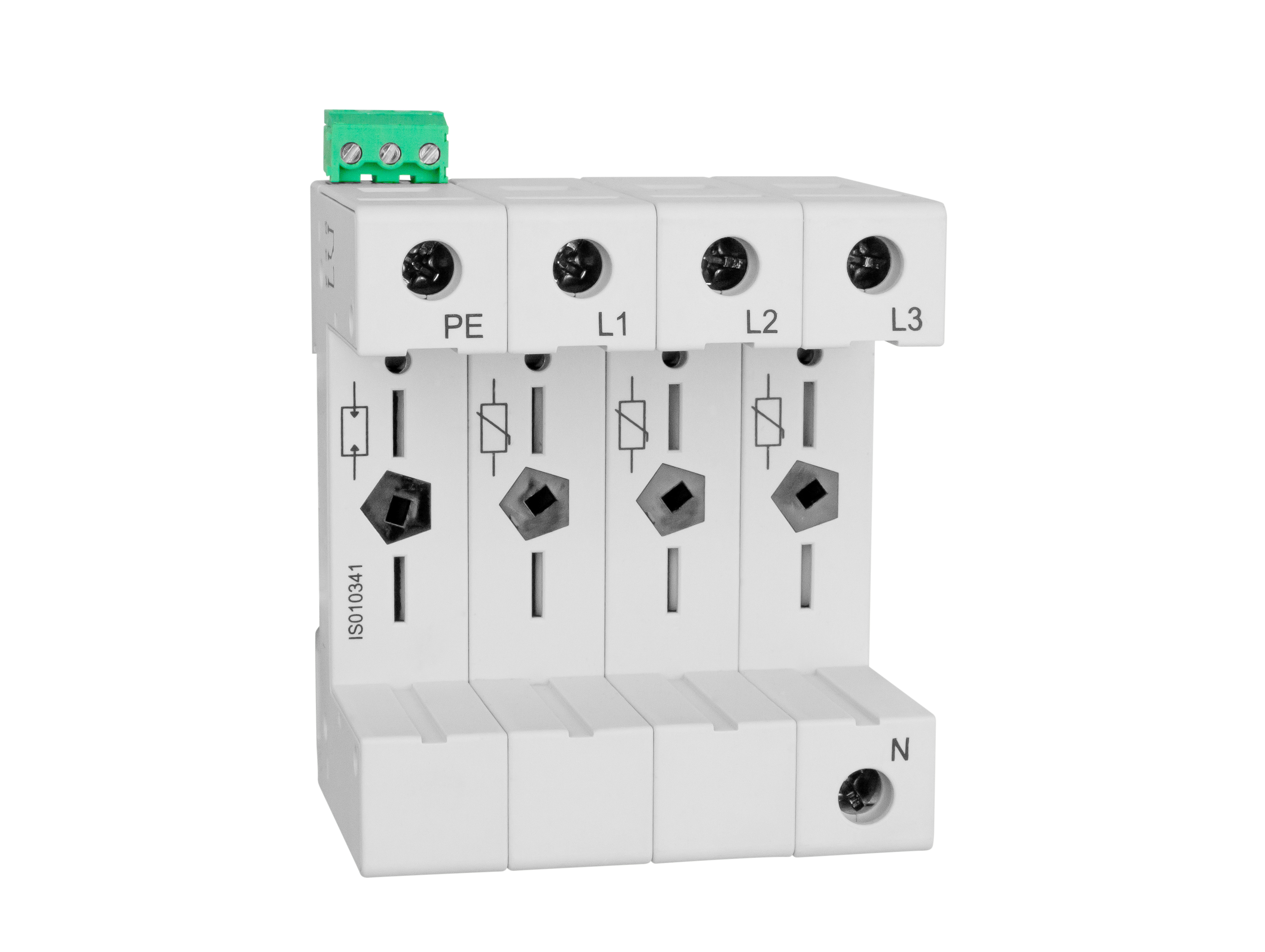 Модуль гнезда Vartec T II(C) VVP-3P+DVP-1P, DS вспомогательный контакт