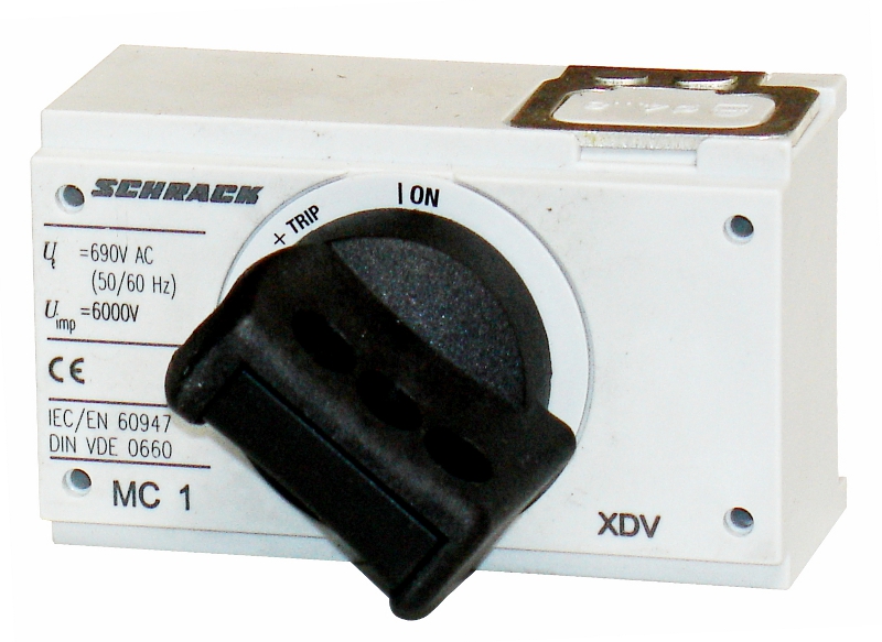 MC1-XDV поворотная рукоятка на аппарат MC1 черно-серая с блокировкой