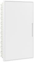 Щиток 36 мод встраиваемый  FRAME, белый, с белой дверцей, с 4 шинами PEN (2шт на 8 отв. и 2шт на 10о