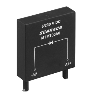 MT3 защитный диодный модуль 1N4007 для реле MT3 для гнезда MT78740