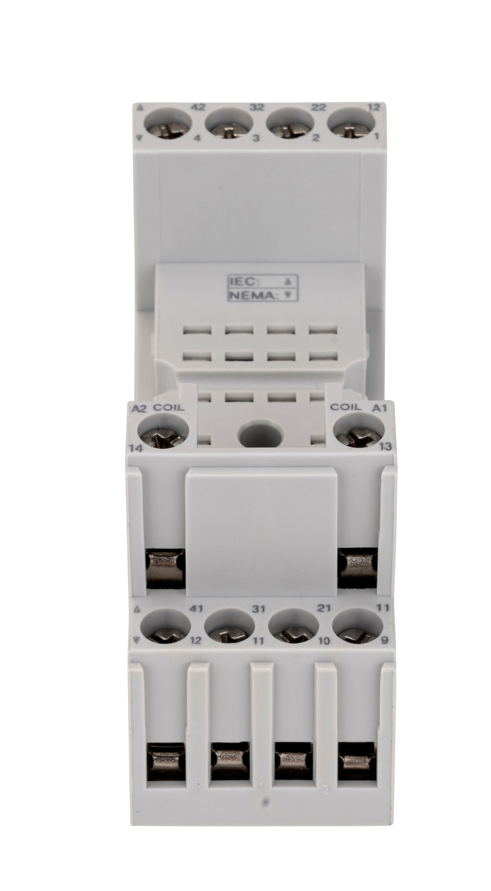 S-Relay RS,RS5,PT5 гнездо с винтовыми зажимами 4полюса