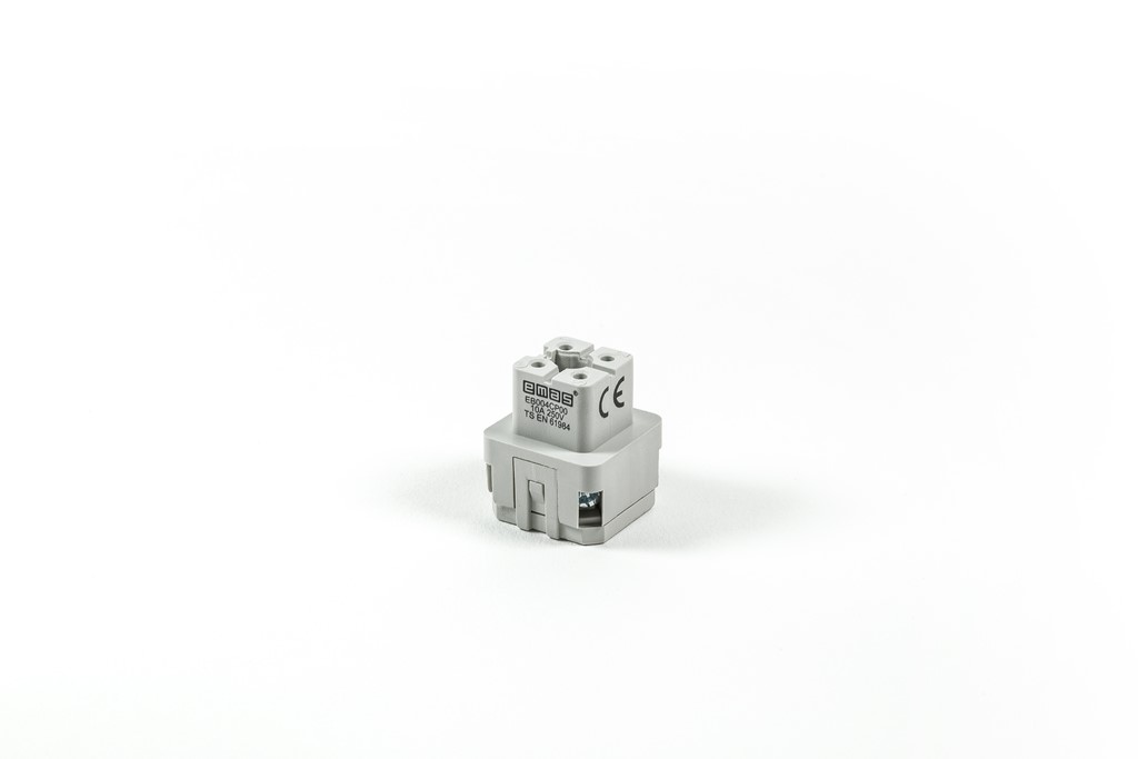 EB- 04-CP-00 Гнездо 4 вывода 10А для разъемов EBM (мама)