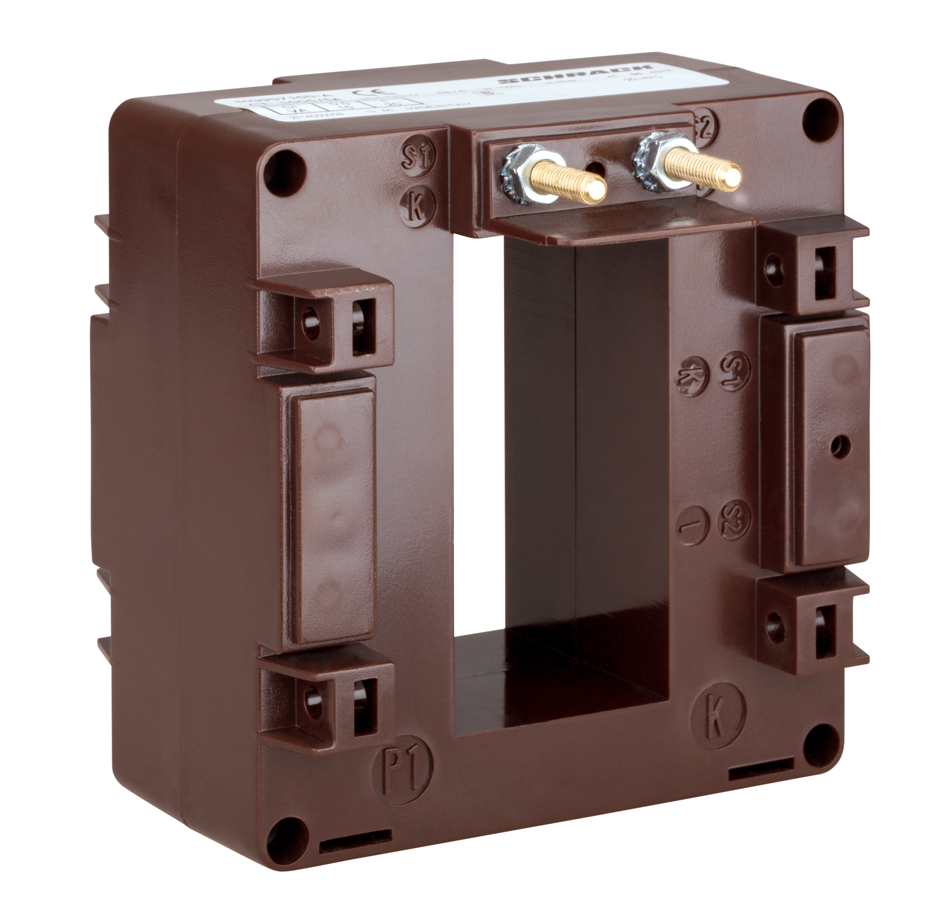 Трансформатор тока 1000/5A, 15VA класс 0,5, 20VA класс 1, 25VA класс 3 для шины 65х32, s