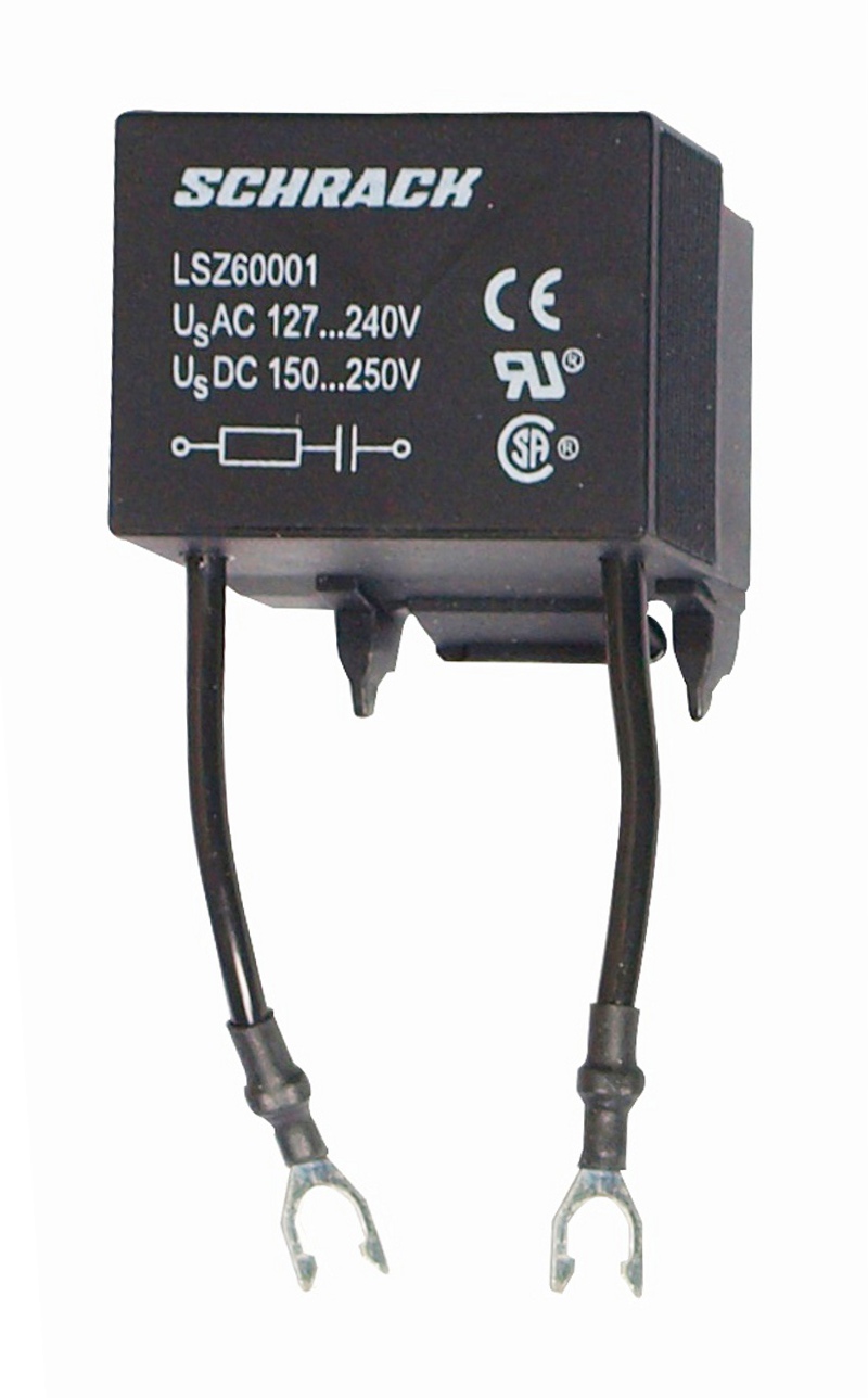 Ограничитель перенапряжения (RC-цепь) для контактора LS6 127-240VAC/150-250VDC