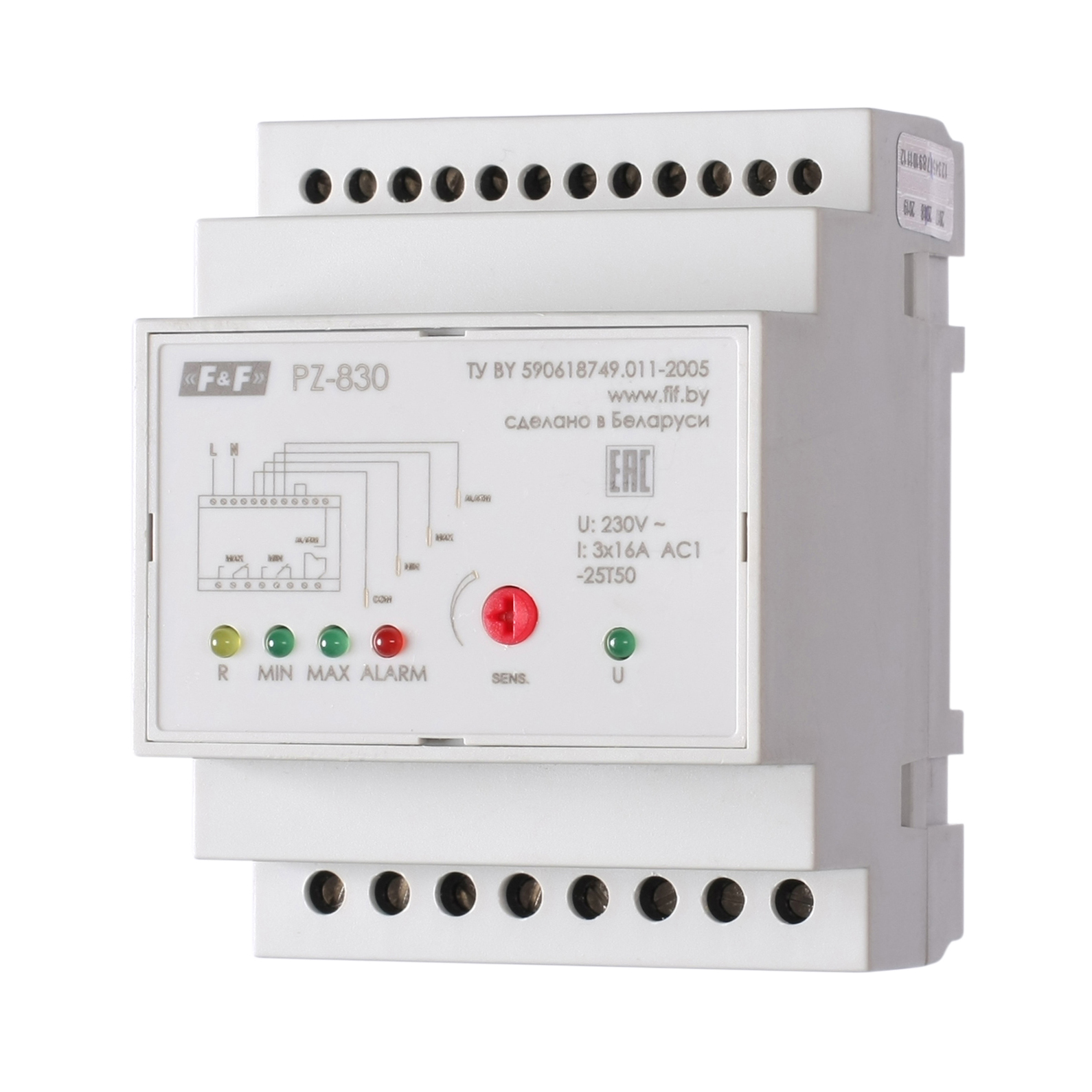 Реле контроля уровня PZ-830