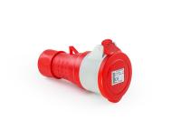 ECE416V5PU Розетка кабельная 4x16A (3P+E) IP44