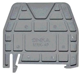 Клемный разделитель (перегородка) серая MRK [ст.арт.0582]