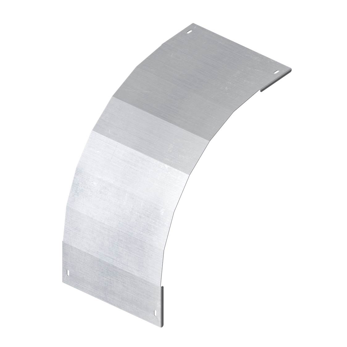 Крышка на угол вертикальный внешний 90 градусов, 100х200 R300 в комплекте с крепежными элементами и соединительными пластинами, необходимыми для монта