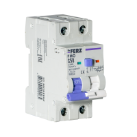 FMO-EL-1P+N 50A 30mA 6kA тип AC, х-ка C, 2M Диф. автомат