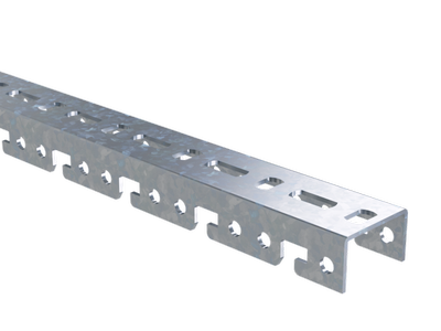 Профиль BPF, для консолей быстрой фиксации BBF,  L2000, толщ.2,5 мм, горячеоцинкованный