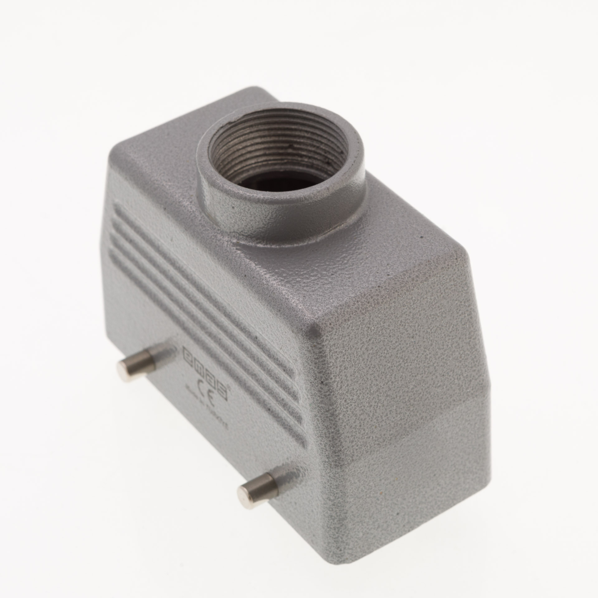 EB-M-606-PU-30-IP65 Розетка переносная металлическая 6 выводов 35А верхний ввод без фиксатора