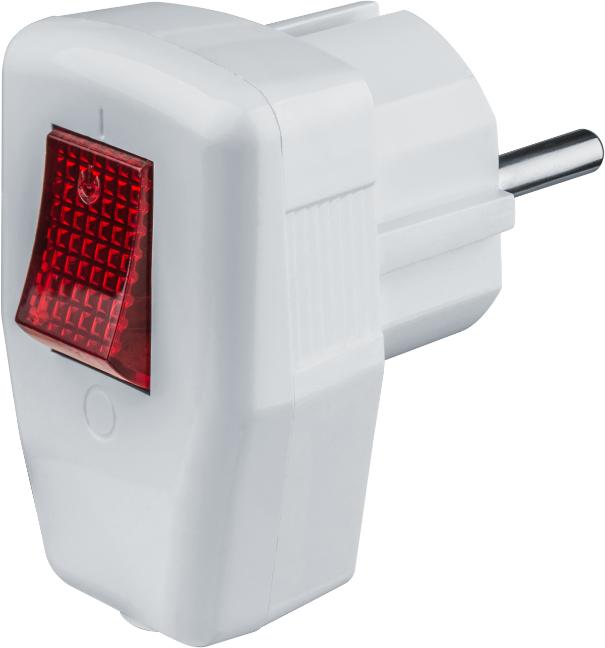 Вилка Navigator 61 364 NCA-PL05-16A-ESC-WH угловая с/з с/выключ. белая