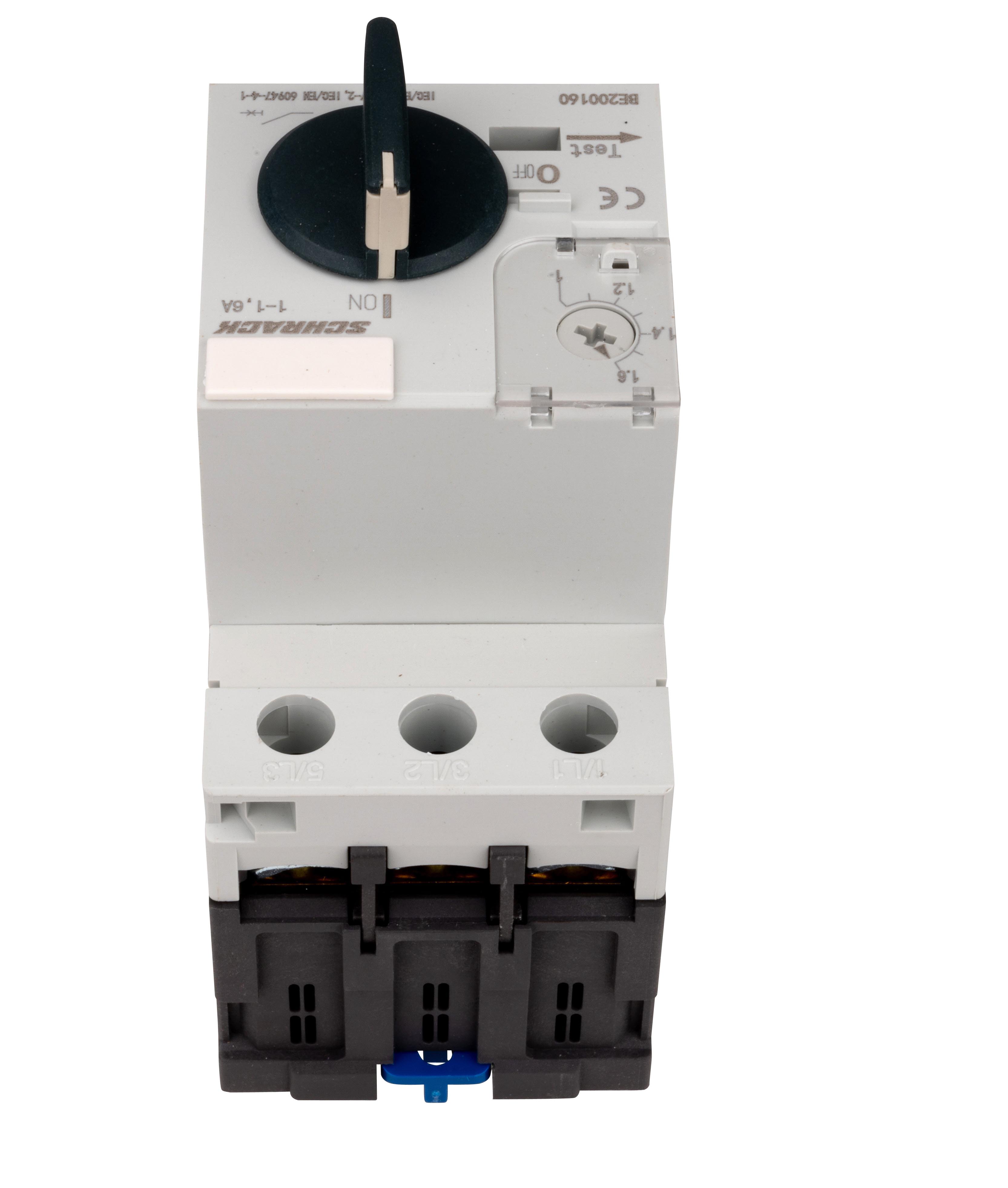 BE2 3p  1,60A (1,00-1,60) 0,55кВт Автомат защиты электродвигателя