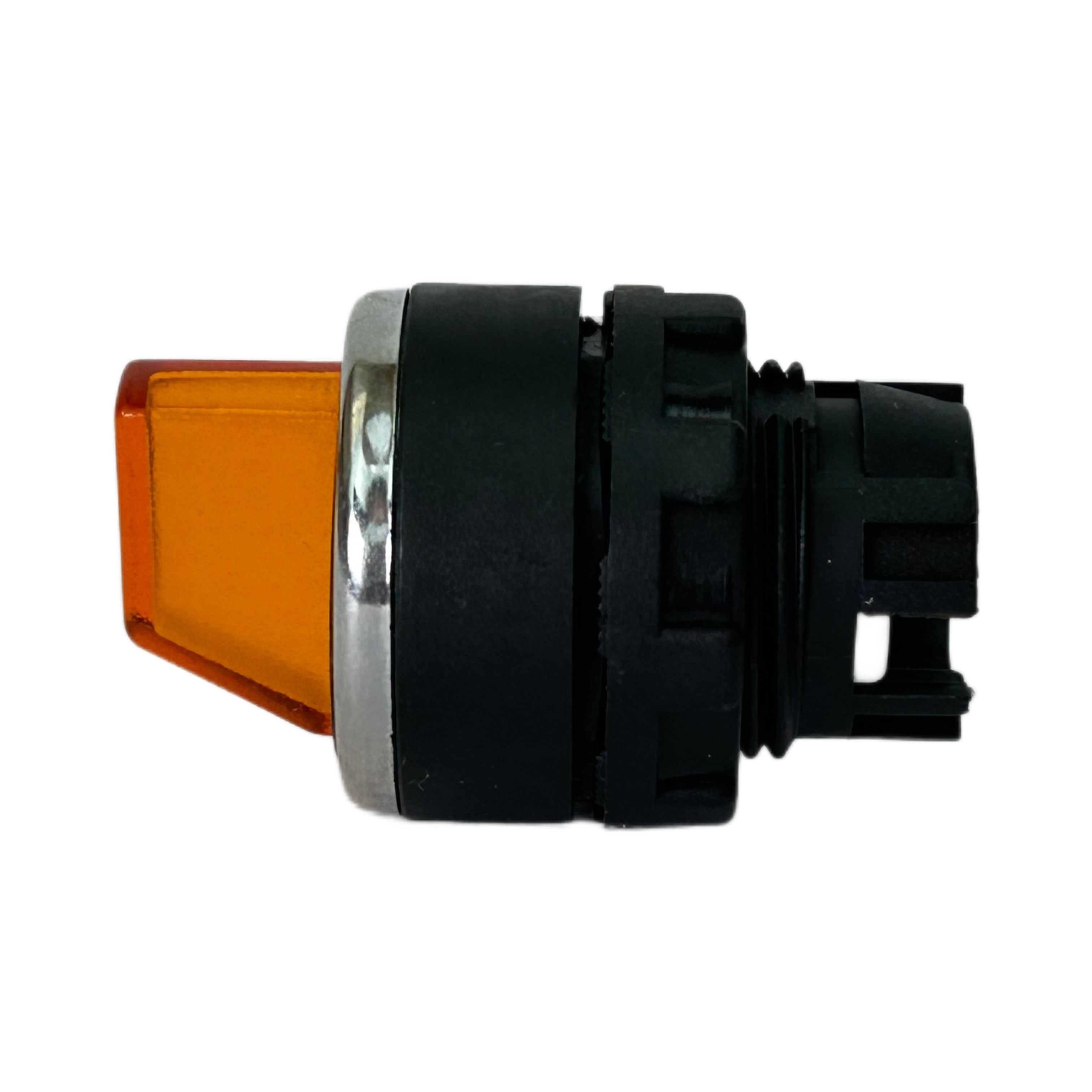 B-SL31-IP50 Головка переключателя пластиковая (2-0-1) 60° желтая с фиксацией в 1 положении          