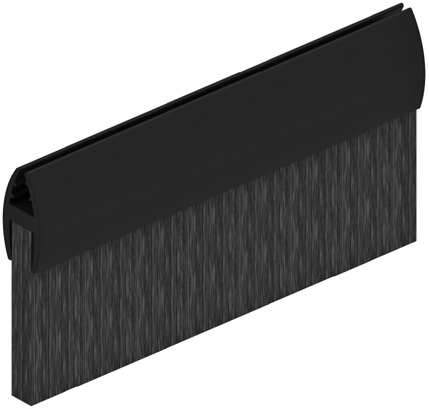 Щеточный ввод полиамид (1 метр высота щетки H=30)