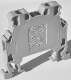 MRK   2,5/5,9mm Клемма синяя проходная закрытая, винтовые зажимы, 24A [ст.арт.1015]