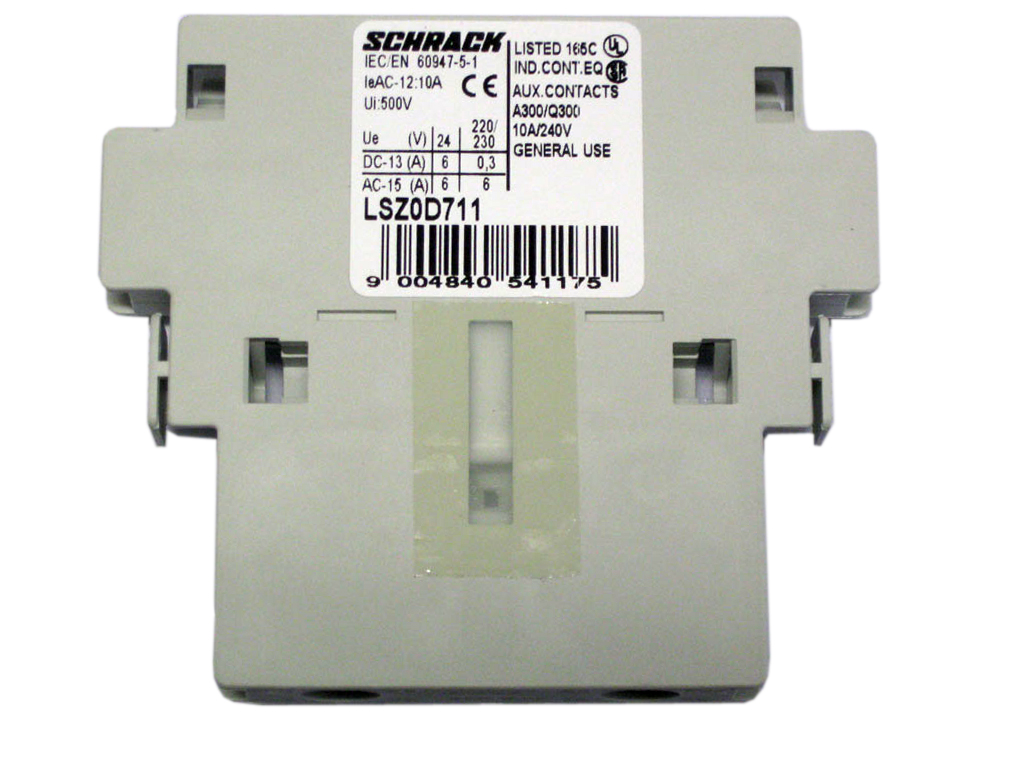 Блок-контакт для LS0/12 вспомогательный, 1но+1нз боковой монтаж, первое положение