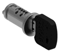 Цилиндр 1333 для замка-ручки