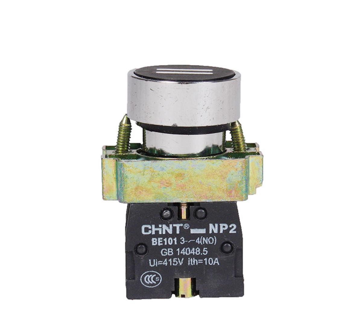 Кнопка управления NP2-BA3311 с маркировкой, 1НО IP40