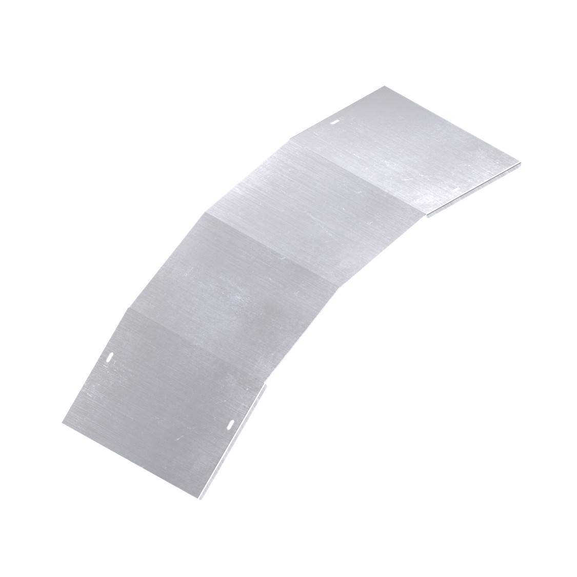 Крышка на угол вертикальный внешний 45 градусов, 80х500 R600 в комплекте с крепежными элементами и соединительными пластинами, необходимыми для монтаж