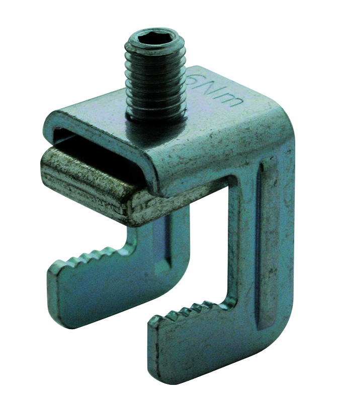 Шинный зажим SK-L/SL00 для крепления вертикального ПВР SL00 на шину 5-10мм