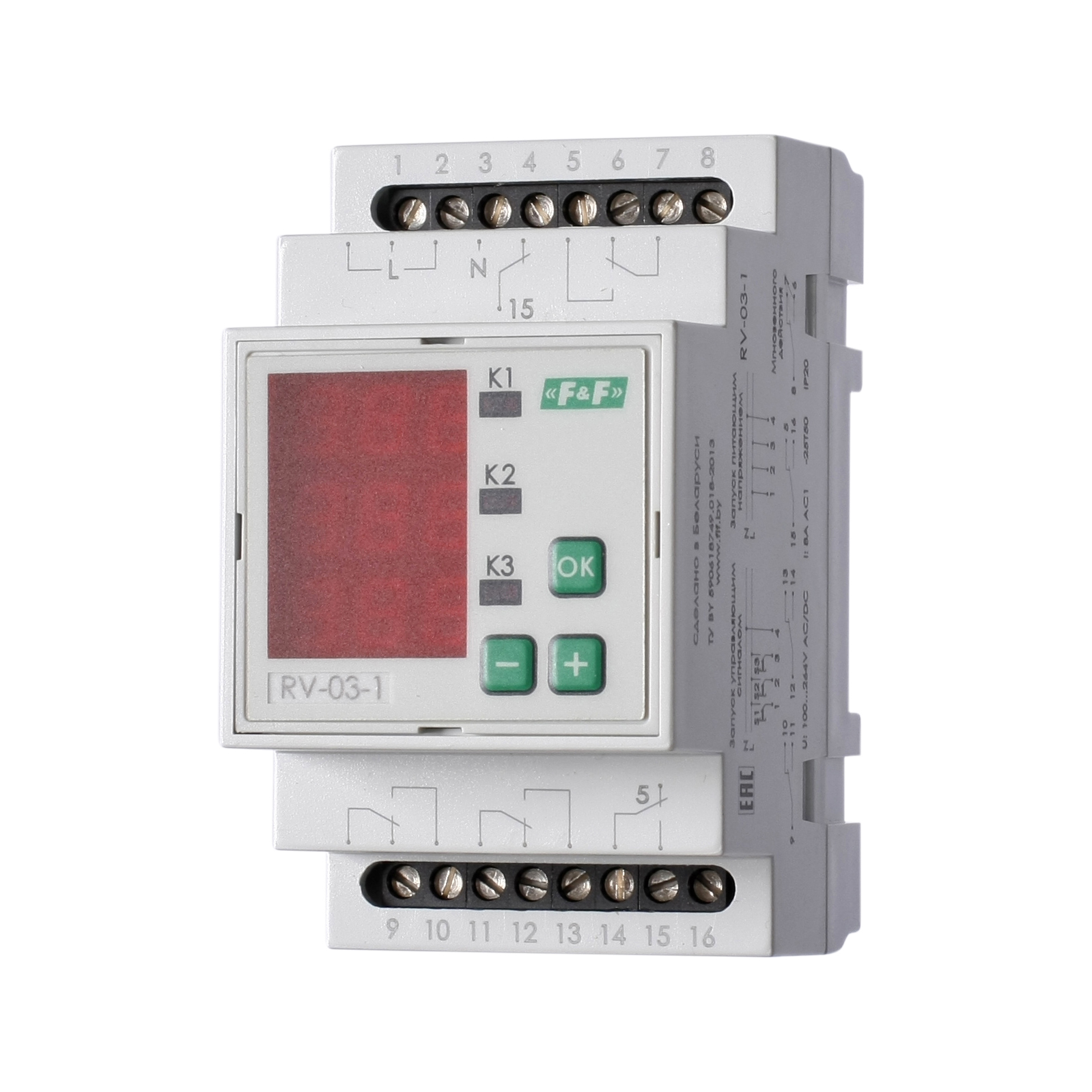 Реле времени программируемое RV-03-1