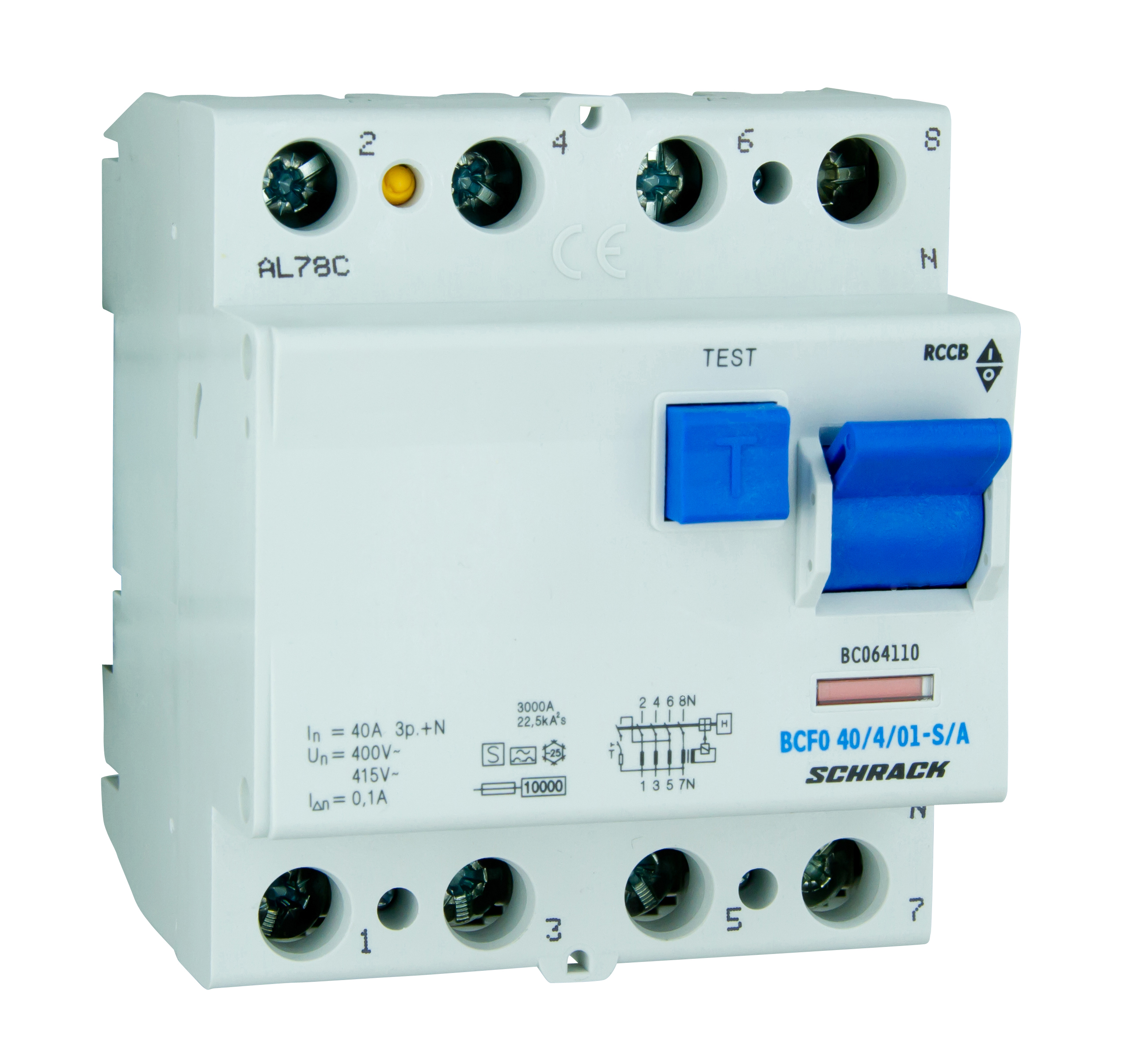 BC 10kA 4p 400A/ 100mA УЗО тип AС