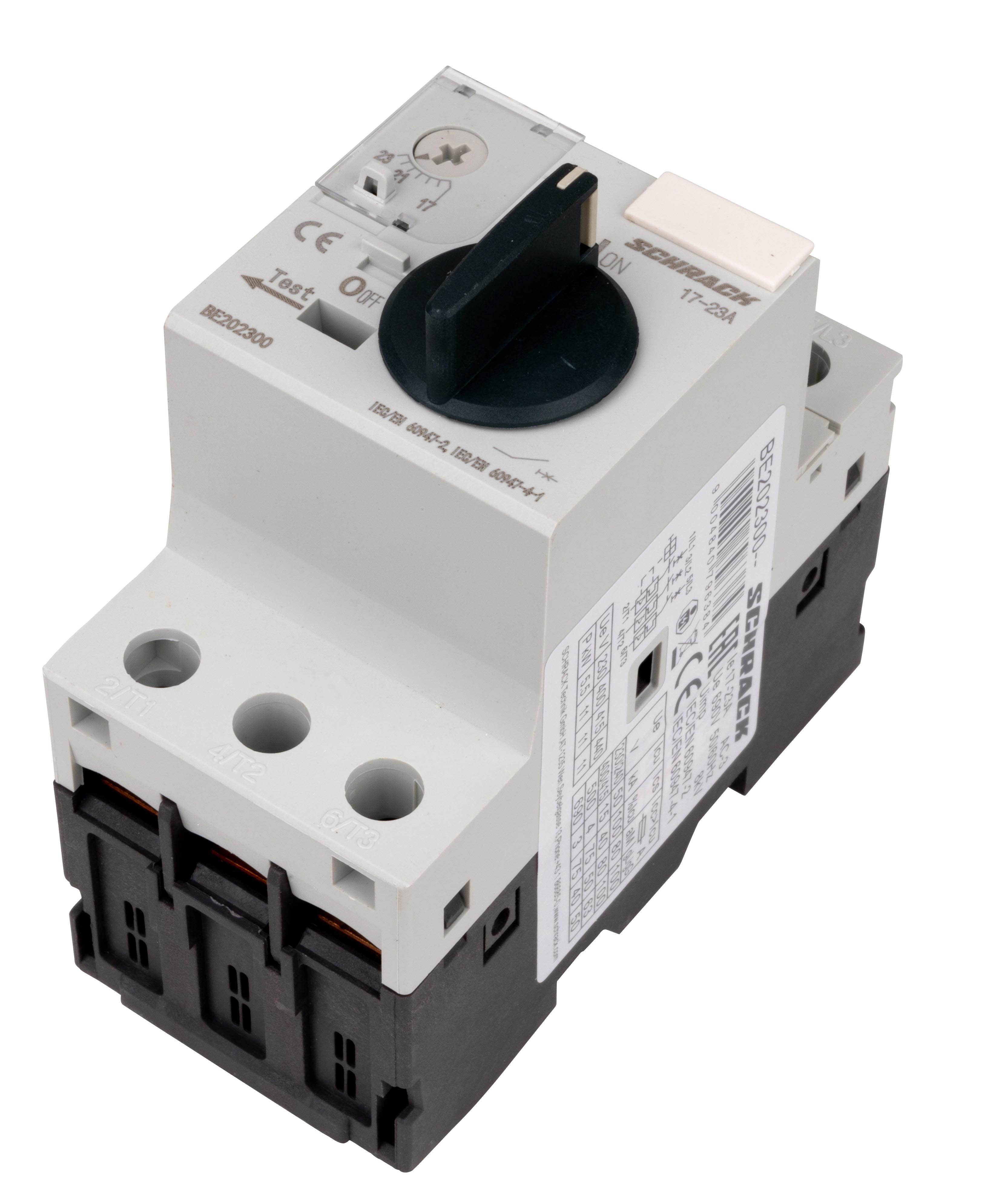 BE2 3p  23,00A (17,00-23,00) 11,00кВт Автомат защиты электродвигателя