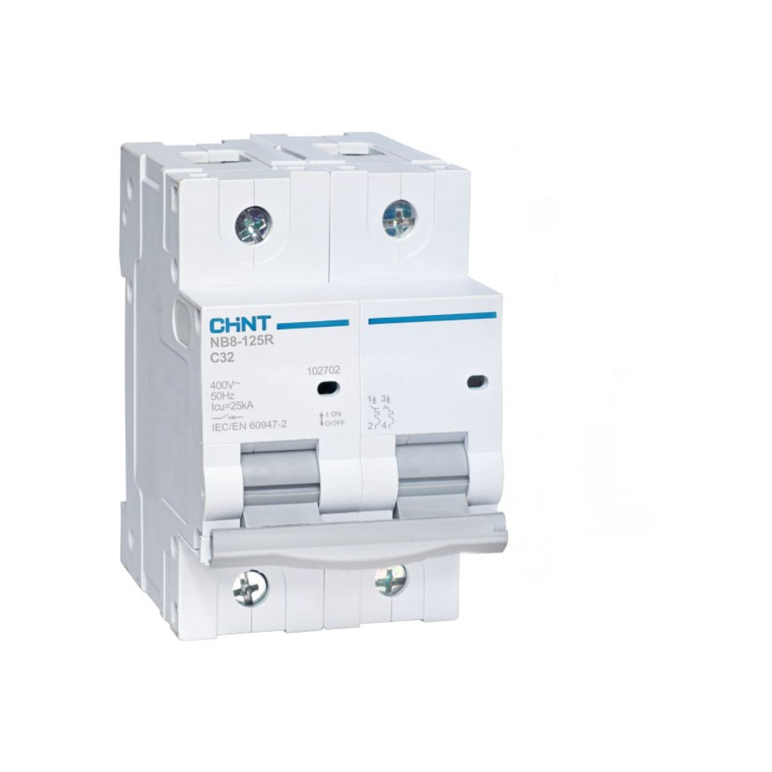 Авт. выкл. NB8-125R 1P+N 16А 25кА хар-ка C