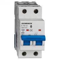 AM 10кА 2p C 10A Автоматический выключатель