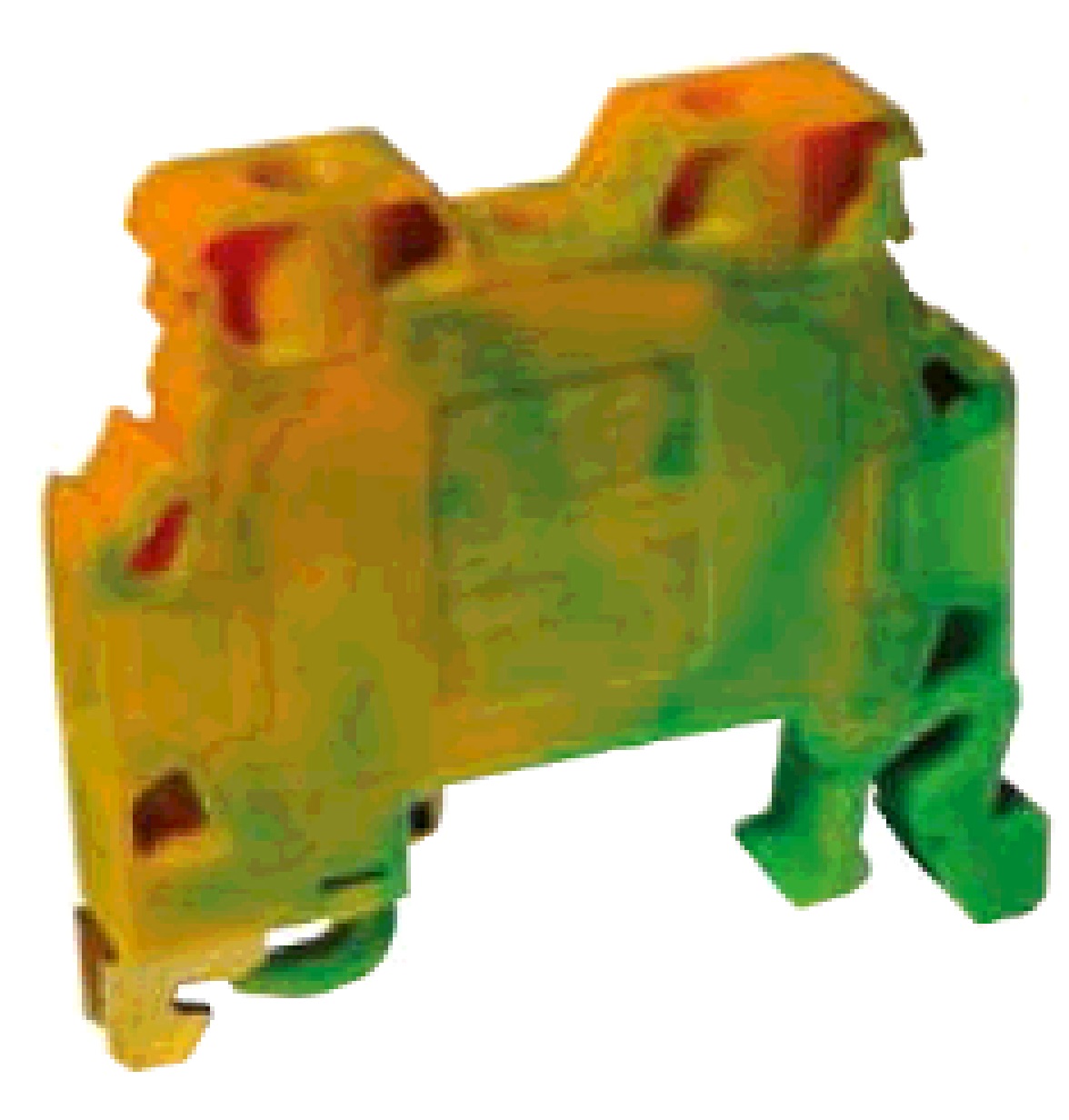 MRK[MTK]  4PE/7mm Клемма заземляющая проходная закрытая, винтовые зажимы, 32A [ст.арт.1293]