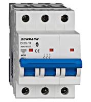 AM 10кА 3p D 25A Автоматический выключатель