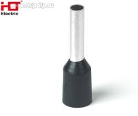 Наконечник-гильза Е1508 1.5мм² с изолированным фланцем черный (уп./100 шт)