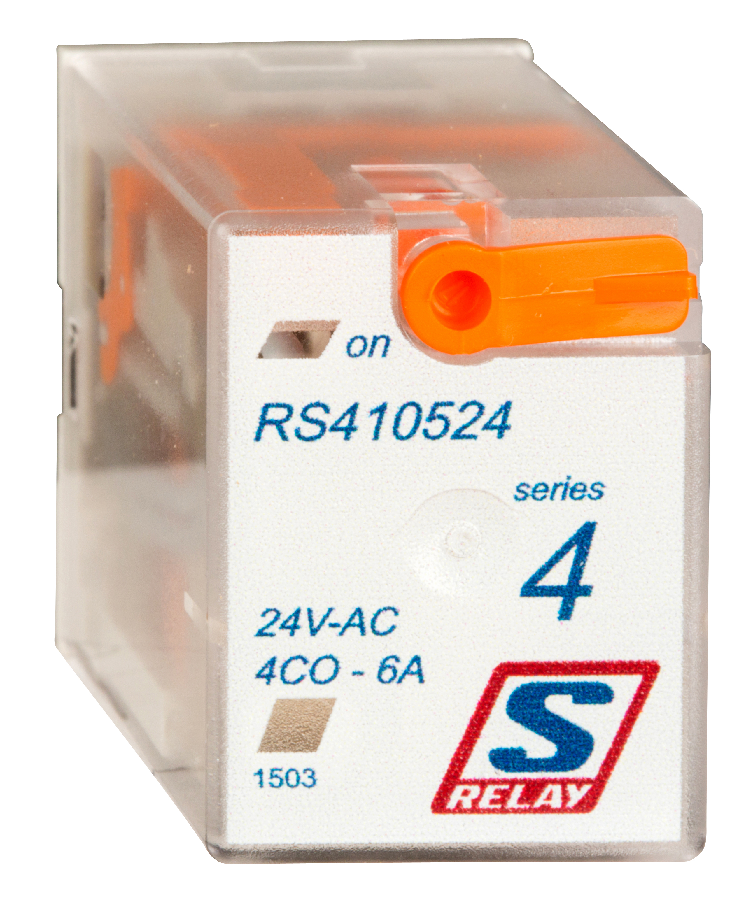 S-Relay  RS промежуточное реле 4 переключ. контакта 6А 24VAC (снято с производства)