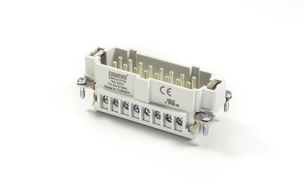 EB- 32-CF-00 Штепсель 32 вывода 16А для разъемов EBM (папа)