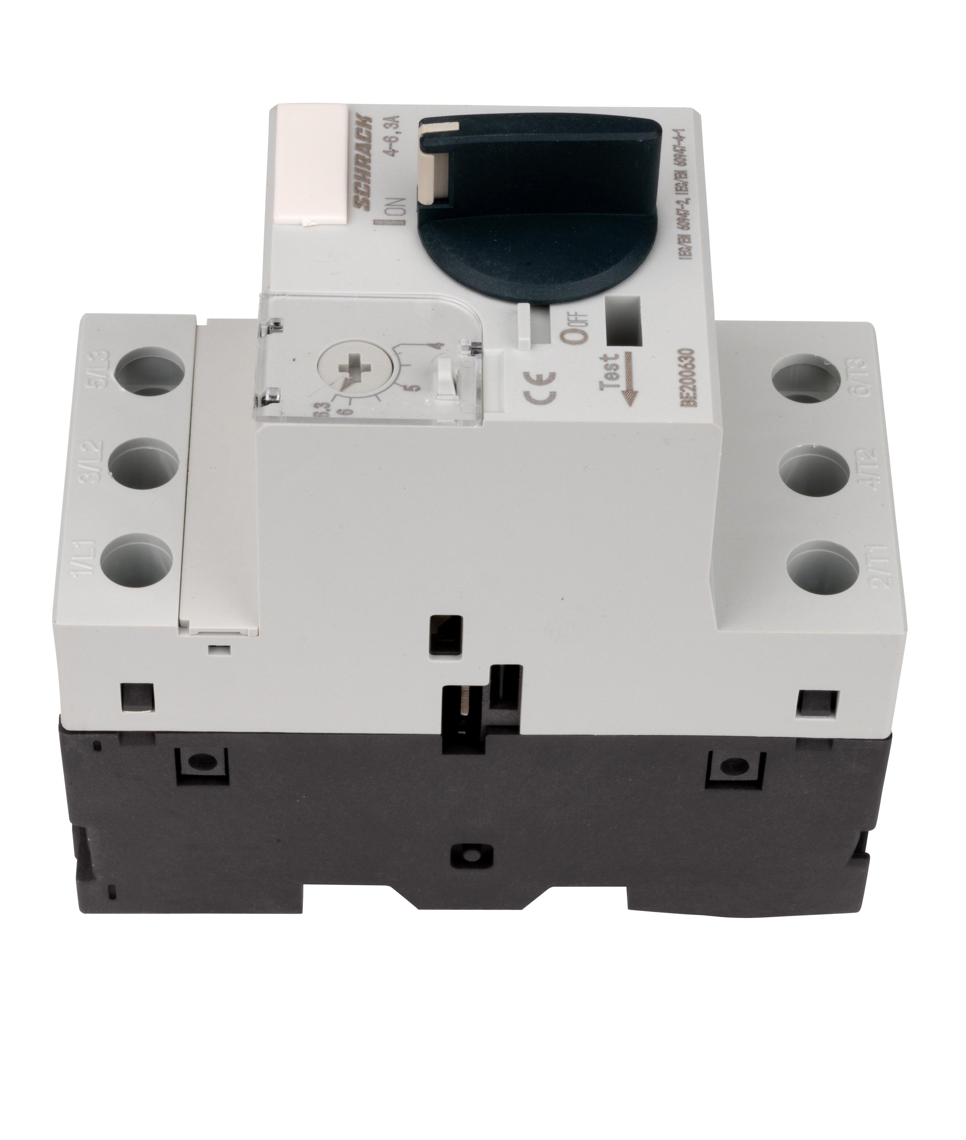 BE2 3p  6,30A (4,00-6,30) 2,20кВт Автомат защиты электродвигателя