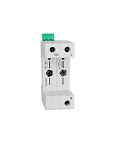 Модуль гнезда Vartec TII,1+1 (1 VVP, 1 DVP), вспом.контакт