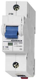 BR 25кА 1p С  63A Автоматический выключатель сильноточный