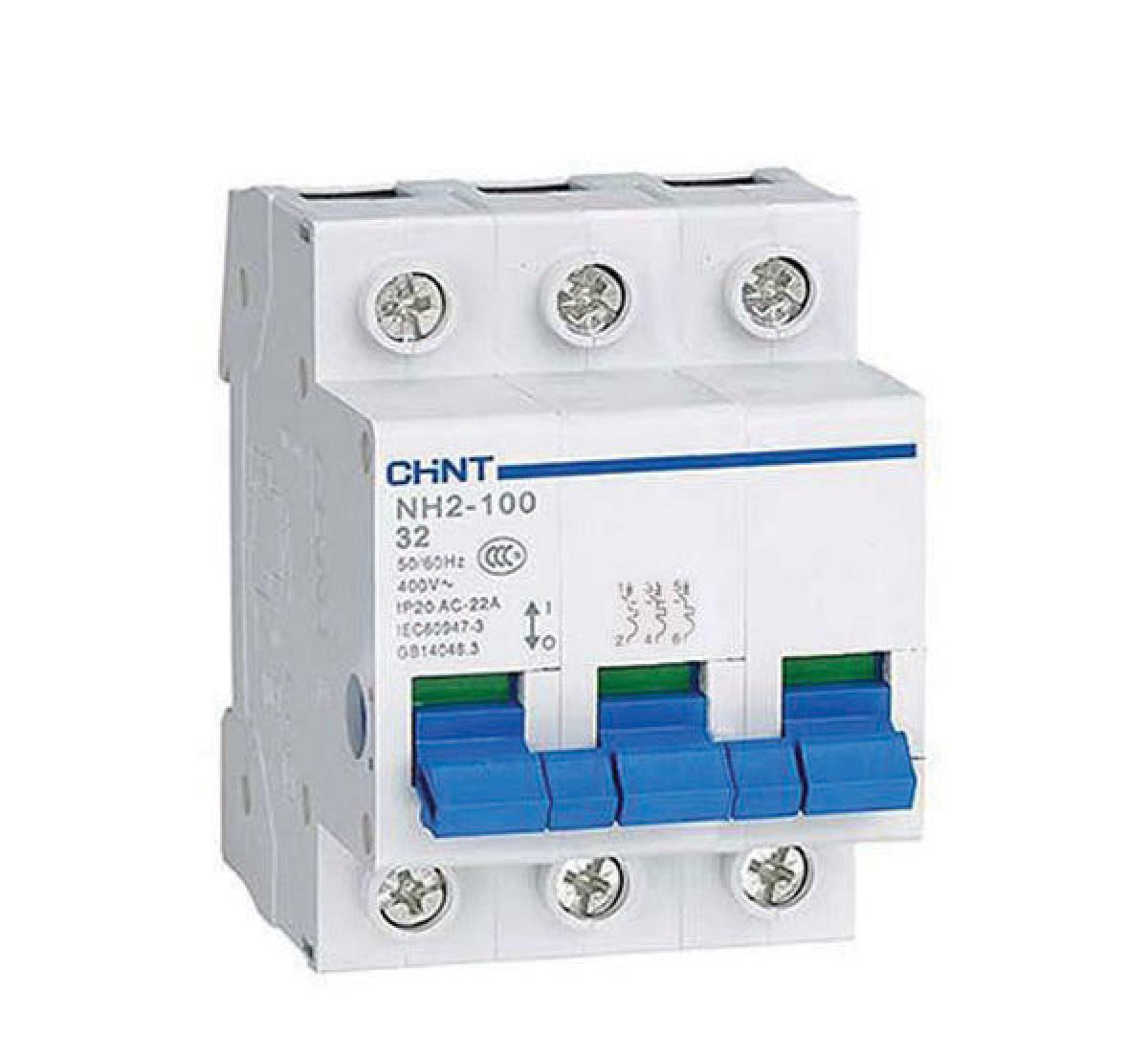 Выключатель нагрузки NH2-125 3P 125A (R)