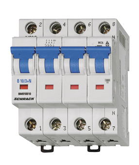 BM  6кА 3p+N C 16A Автоматический выключатель