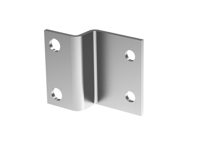 Пластина для крепления консолей BBD-41 к тяжелому подвесу/профилю, горячеоцинкованная